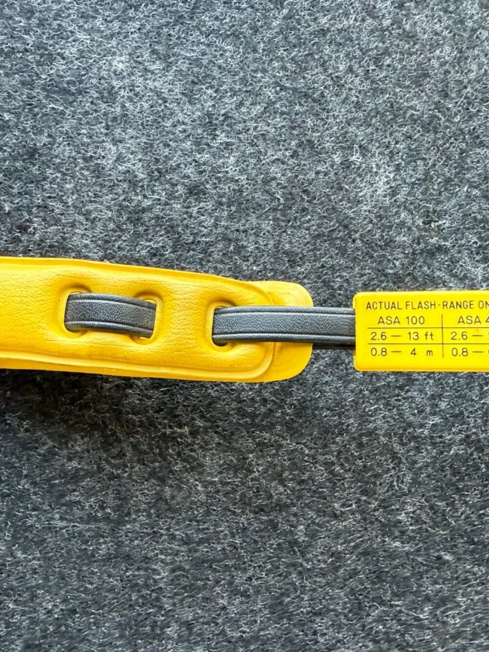 Vintage Minolta Weathermatic Camera Yellow